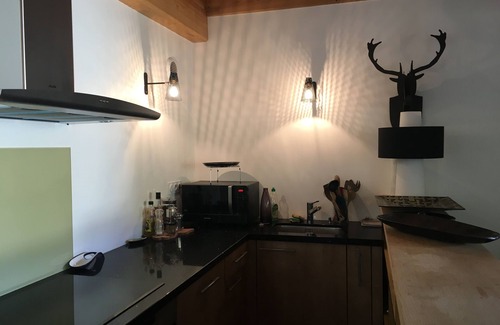 Aste-Beon Ski Chalet | 4-star gite, sleeps 6 in the Ossau valley. Wooded park with Nordic bath!