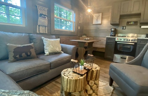 Old Forge Cottage | "4th Lake" One Bedroom, Luxury Waterfront Cottage at The Lakes, Old Forge