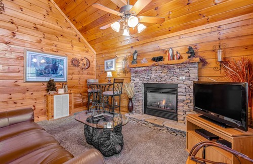 Pigeon Forge Cabin | 52 m² Cabin ∙ 1 bedroom ∙ 2 guests