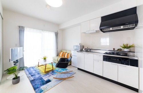 Urasoe Apartment | 5min walk to the beachOceanView RoomMax8pplWifi/Urasoe Okinawa