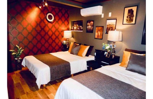 Taisho-ku House | ( 6) 22 people can be accommodated / Close to Kyocera Dome / 5 min. to Dotonbori / 2 min. to the nearest station / 7 bedrooms, 1 building for rent! All rooms have different concepts and are fun to stay in.