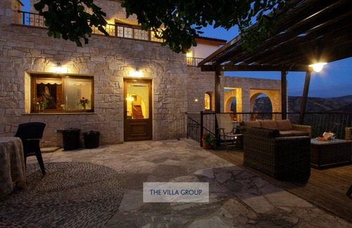Miliou House | 6 bedroom stone built Villa with private pool in Miliou