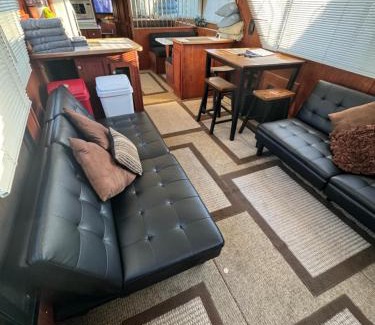 Anchor Bay Harbor Boat Rental | 60ft Stationary House Boat