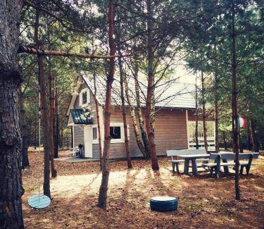 Stara Kiszewa Cabin | 73 m² Lodge ∙ 2 bedrooms ∙ 6 guests