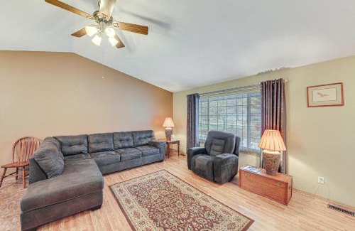 Moyie Springs House | 8 Mi to Bonners Ferry Quiet Getaway with Patio