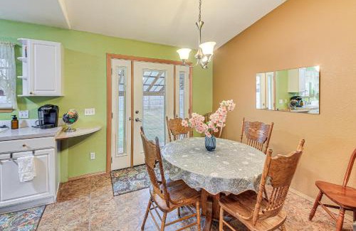 Moyie Springs House | 8 Mi to Bonners Ferry Quiet Getaway with Patio