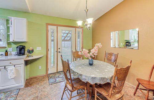 Moyie Springs House | 8 Mi to Bonners Ferry: Quiet Getaway w/Patio