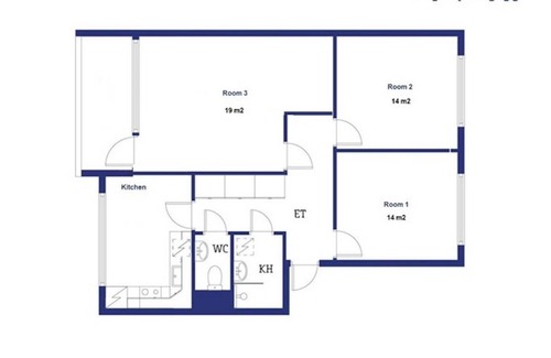 Itainen District Resort | 80 m² Private room ∙ 1 bedroom ∙ 1 guest