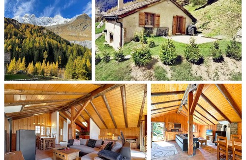 La Fouly Ski Chalet | 90 m² Chalet ∙ 2 bedrooms ∙ 8 guests