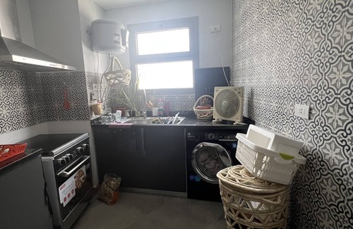 Al-Basatin Apartment | A beautifully Mixed theme between modern and traditional art decor Marble floors