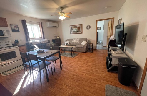 Stratford Cabin | A Cozy Cabin with Pond Views and Outdoor Fire Pit Near Eau Pleine Reservoir