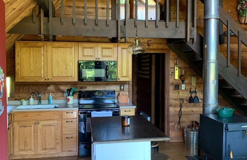 Beach Haven Cabin | A-Frame cabin off private lake in Bloomsburg, PA