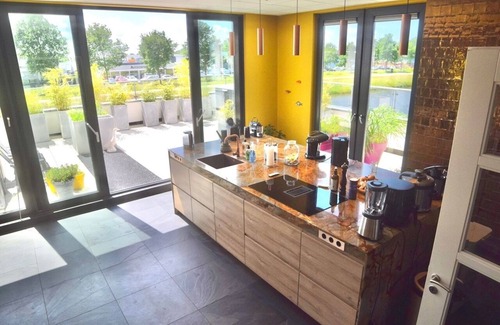 Joure House | A great, huge house on the water with 9 bedrooms.