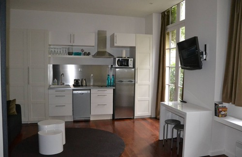 Quartier Saint-Ambroise Apartment | A Studio & Terrace with character, in the centre of Paris