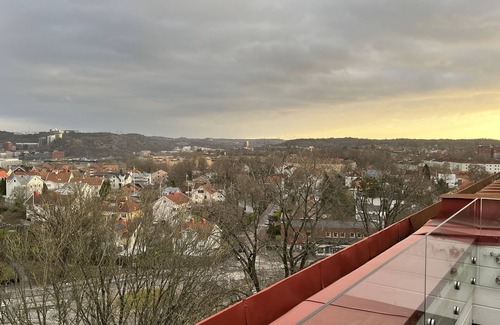Centrum Apartment | A top floor duplex with city views and chimney