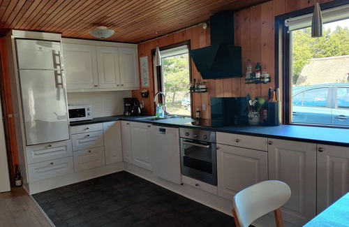 Houstrup Cottage | A wooden house on the beautiful West Coast with the width beautiful beaches.