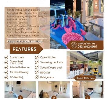 Kampung Tanjung Bidara House | AA SWEET ROOM TANJUNG BIDARA MELAKA