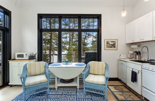 Mount Desert Cottage | Acadia Long Pond Waterfront 75 ft to Dock Modern Cottage Sleeps 5