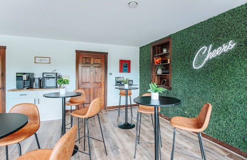 Afton Apartment | ADA King Studio + Roll-in Shower | Pet-Friendly