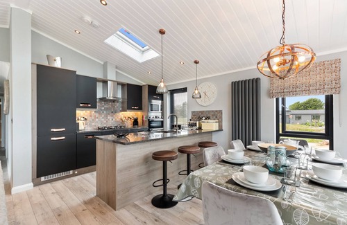 Penally Ski Chalet | Ael-Y-Bryn - Luxury Lodge, Hot Tub, Pet Friendly