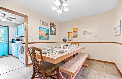 Montgomery House | Affordable 3BR Duplex Near Kayaking, Downtown, & Beach