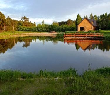 gmina Dobrzyniewo Duze House | Agroturystyka Podlasie dom nad stawem