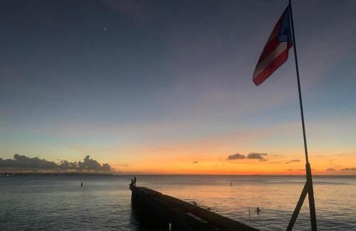 Borinquen Apartment | Aguadilla Surfers Lair apt with AC Wifi 8 minute walk to Crashboat beach