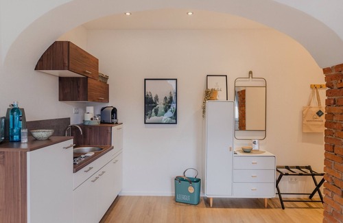 Miltenberg Apartment | Air-conditioned apartment (32.5 sqm) with box-spring bed