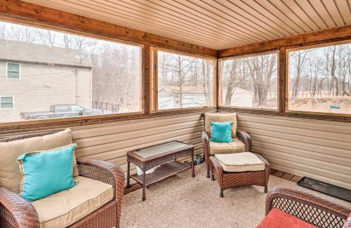 Albrightsville House | Albrightsville Cabin with Fire Pit Swim, Hike and Ski