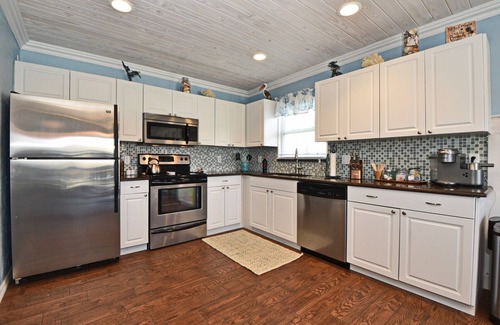 New Smyrna Beach House | "All Decked Out NSB" Ocean Views, Private Fenced Yard, BBQ, Bikes, Beach toys