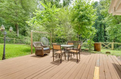 Alpharetta House | Alpharetta Home with Patio and Yard about 3 Mi to Downtown
