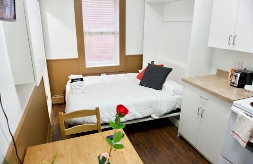 Moose Jaw Apartment | Amazing DT Apartment w Parking Location Coffee