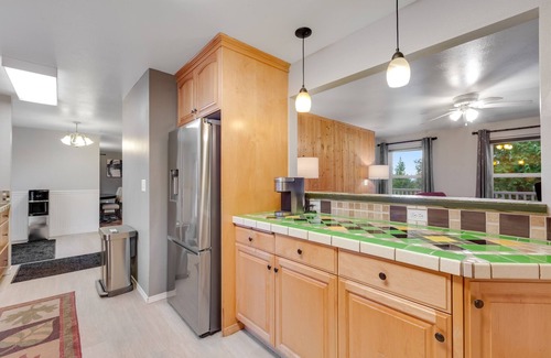 Grapeview House | Amazing family retreat w/game room, firepit, private hot tub, & tranquil views