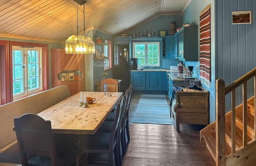 Ljosland House | Amazing home in åseral with sauna
