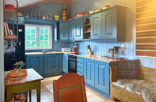Ljosland House | Amazing home in åseral with sauna