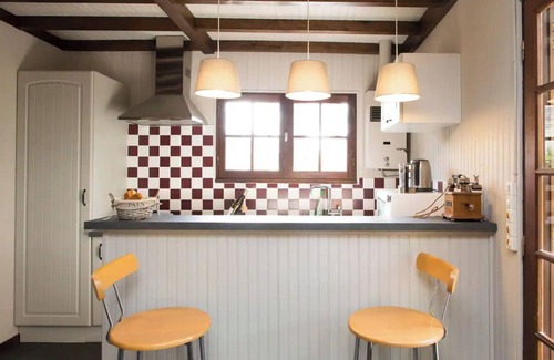 Saint-Martin-le-Beau Ski Chalet | Amboise and Chenonceau: Chalet with wood fire