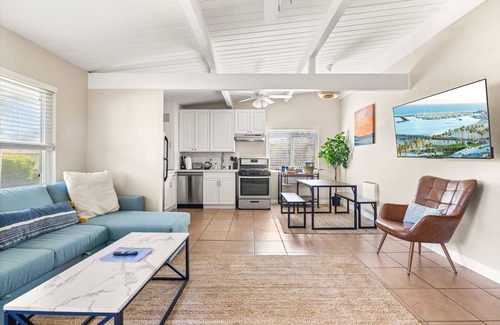 West Beach Apartment | American Riviera Oasis Close to Beach and Downtown