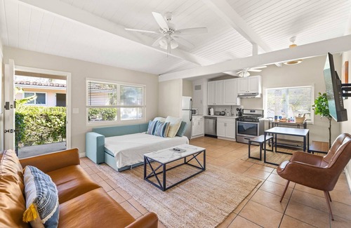 West Beach Apartment | American Riviera Oasis Close to Beach and Downtown