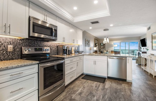 Bradenton Beach Condo | AMI Completely Renovated Sunset Paradise! Direct Beach Front Gulf View Condo#105