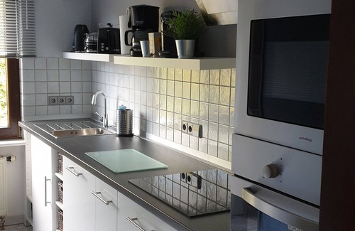 Kleineicholzheim Apartment | An den Auwiesen I Enjoy peace and nature in the Odenwald