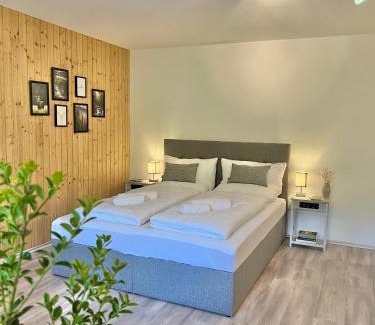 Sasbachwalden Apartment | An Wanderwegen gelegen mit Terrasse und Boxspringbett