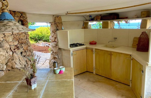 Gagliano del Capo House | Ancient pajara, 100 meters to the sea with private diasa, with splendid sea views