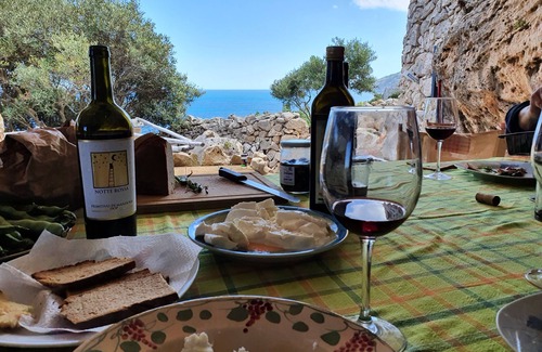 Gagliano del Capo House | Ancient pajara, 100 meters to the sea with private diasa, with splendid sea views