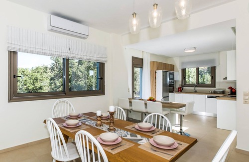 Lefkogeia Villa | Anemolia, New, Luxurious villa with unique sea and mountain view, private pool