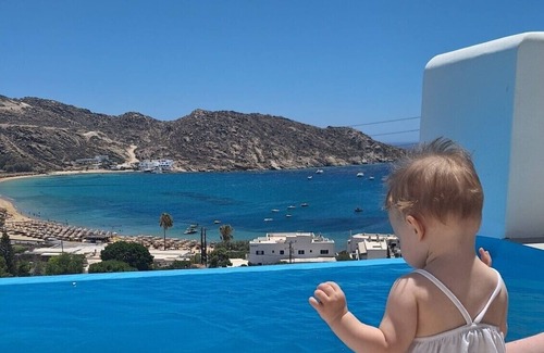 Ios House | Anemone Villa w/Private Pool — 5 minute from Mylopotas beach