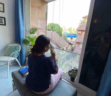 Ranwar Apartment | Angel Views 201, Chapel Road, Bandra West by Connekt Homes