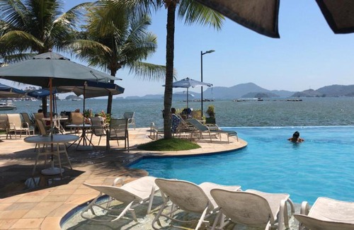 Praia do Jardim Apartment | Angra dos Reis Apartamento com Vista para o Mar 6 Condomínio Porto Bali Complexo Mercure