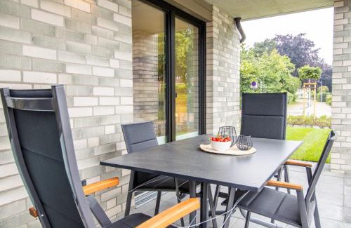 Kellenhusen Apartment | Ankerplatz 3 - Moderne Ferienwohnung mit Terrasse und Sauna - strandnah!