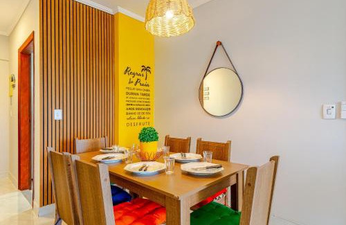 Jardim Belmar Apartment | Apê com Ar, Garagem e Clima de Praia