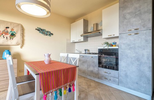 Trinita d'Agultu Apartment | Apartment 'Costiero' with Sea View, Private Terrace and Air Conditioning